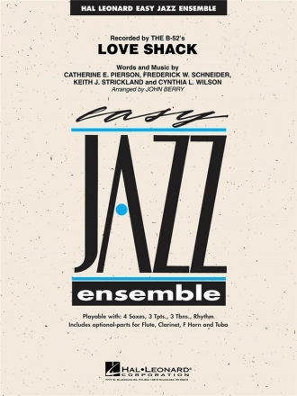 Love Shack Jazz Ensemble Partitur