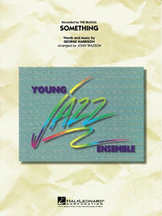 George Harrison, Something Baritone Saxophone and Big Band Partitur + Stimmen