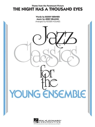 Buddy Bernier_Jerry Brainin, The Night Has A Thousand Eyes Jazz Ensemble Partitur + Stimmen