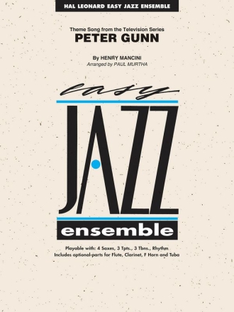 Henry Mancini, Peter Gunn Jazz Ensemble Partitur