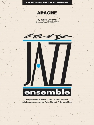 Jerry Lordan, Apache Jazz Ensemble Partitur + CD