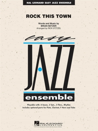 Brian Setzer, Rock This Town Jazz Ensemble Partitur