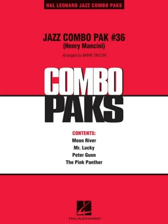 Jazz Combo Pak No. 36 (Henry Mancini) for big band piano/conductor