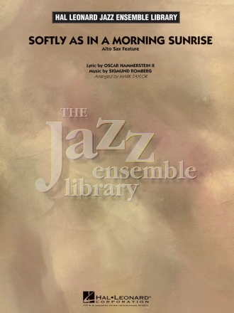 Oscar Hammerstein II_Sigmund Romberg, Softly as in a Morning Sunrise Big Band Partitur + Stimmen