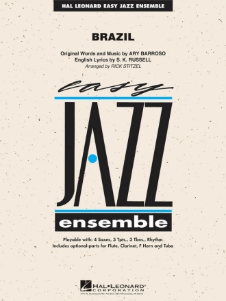 Ary Barroso_S.K. Russell, Brazil Jazz Ensemble Partitur