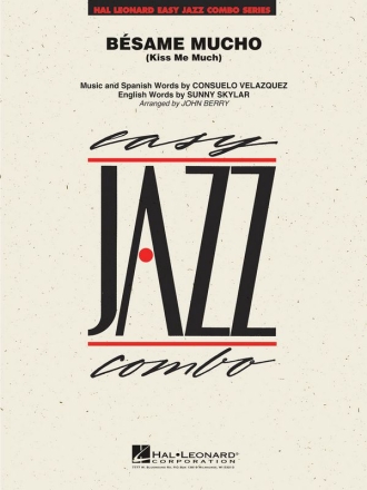 Bsame Mucho (Kiss Me Much) for 4-Part Wind Instruments and Rhythm Section [Jazz Ensemble] score and parts