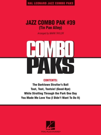 Jazz Combo Pak #39 (Tin Pan Alley) Jazz Ensemble Set+Audio-Online