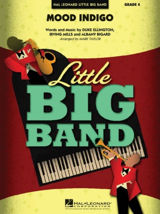 Albany Bigard_Duke Ellington_Irving Mills, Mood Indigo 3 Saxophones [ATB], 2 Trumpets, Trombone and Rhythm Section [Jazz Ens] Partitur + Stimmen