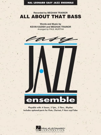 Kevin Kadish_Meghan Trainor, All About That Bass Jazz Ensemble Partitur