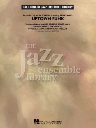 Bruno Mars_Devon Gallaspy_Jeff Bhasker_Mark Ronson_Nicholaus Williams_ Big Band Partitur + Stimmen