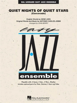 Antonio Carlos Jobim, Quiet Nights of Quiet Stars (Corcovado) Jazz Ensemble Partitur