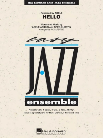 Hello for jazz ensemble score and parts