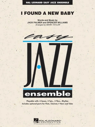 Jack Palmer_Spencer Williams, I Found a New Baby Jazz Ensemble Partitur + Stimmen