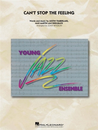 Can't Stop the Feeling Jazz Ensemble Partitur