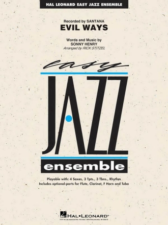 Sonny Henry, Evil Ways Jazz Ensemble Partitur + Stimmen