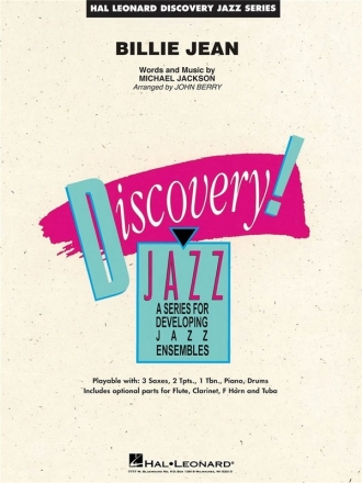 Michael Jackson, Billie Jean Jazz Ensemble Partitur