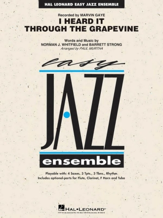 I Heard It Through the Grapevine Jazz Ensemble Partitur + Stimmen