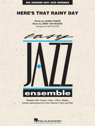 Jimmy Van Heusen, Here's That Rainy Day Jazz Ensemble Partitur