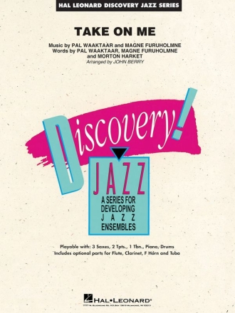 Take on Me for jazz ensemble score and parts