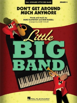 Bob Russell_Duke Ellington, Don't Get Around Much Anymore 3 Saxophones [ATB], 2 Trumpets, Trombone and Rhythm Section [Jazz Ens] Partitur