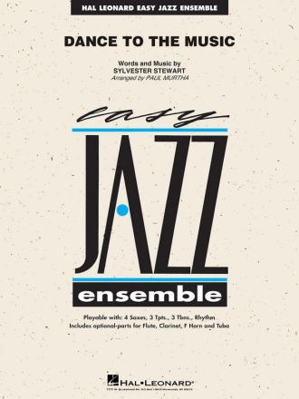 Sylvester Stewart, Dance to the Music Jazz Ensemble Partitur + Stimmen