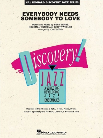 Bert Berns, Everybody Needs Somebody to Love Jazz Ensemble Partitur