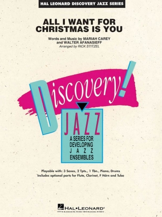 Walter Afanasieff_Mariah Carey, All I Want For Christmas Is You Big Band Partitur + Stimmen