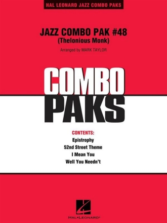 Jazz Combo Pak #48 (Thelonious Monk) Jazz Combo Partitur + Stimmen