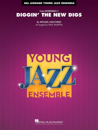 Michael Giacchino, Diggin' the New Digs Jazz Ensemble Partitur + Stimmen