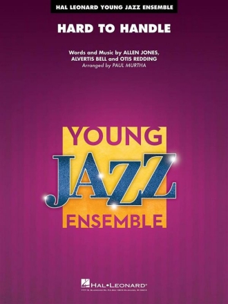 Allen Jones_Alvertis Bell_Otis Redding, Hard to Handle Jazz Ensemble Partitur + Stimmen
