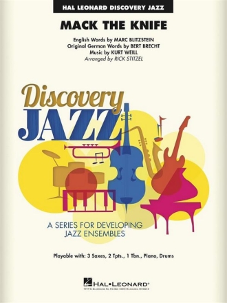 Mack the Knife for jazz ensemble score and parts