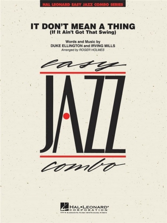 Duke Ellington, It Don't Mean a Thing 4-Part Wind Instruments and Rhythm Section [Jazz Ensemble] Partitur