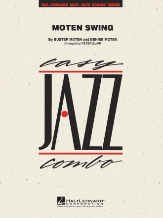 Moten Swing for 4-part wind instruments and rhythm section (jazz combo) score and parts