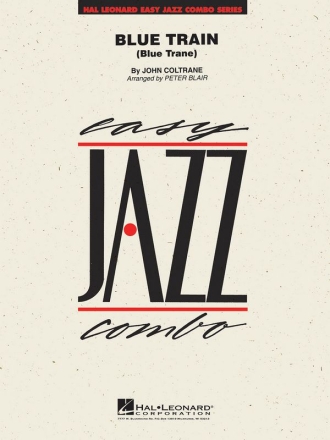 John Coltrane, Blue Train 4-Part Wind Instruments and Rhythm Section [Jazz Ensemble] Partitur + Stimmen