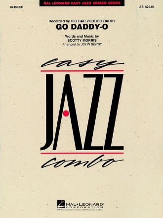 Scotty Morris, Go Daddy-O 4-Part Wind Instruments and Rhythm Section [Jazz Ensemble] Partitur + Stimmen