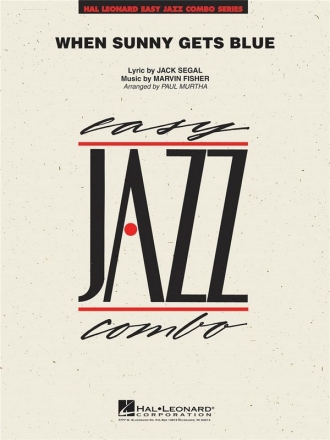Jack Segal, When Sunny Gets Blue 4-Part Wind Instruments and Rhythm Section [Jazz Ensemble] Partitur