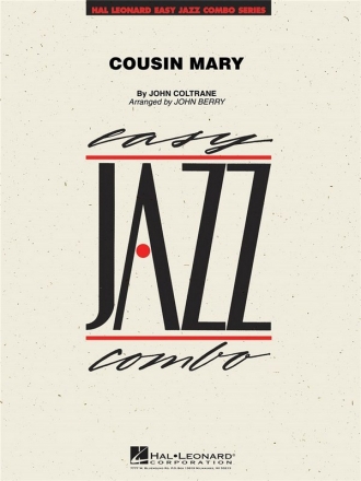 John Coltrane, Cousin Mary 4-Part Wind Instruments and Rhythm Section [Jazz Ensemble] Partitur