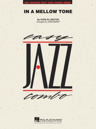 In a Mellow Tone for 4-part wind instruments and rhythm section (jazz combo) score and parts