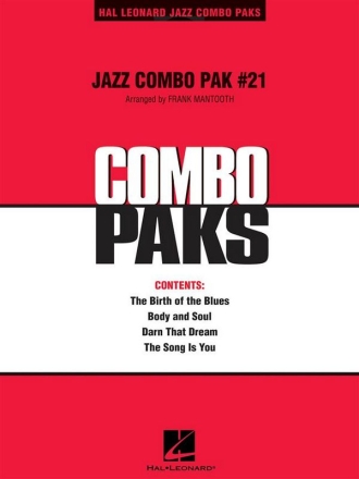 Jazz Combo Pak #21 Jazz Ensemble Partitur