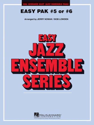 Easy Play Jazz Pak 5 Or 6 Jazz Ensemble CD
