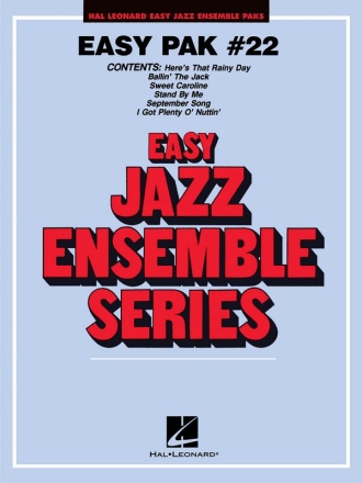 Easy jazz ensemble Pak 22 Jazz Ensemble Set+Audio-Online
