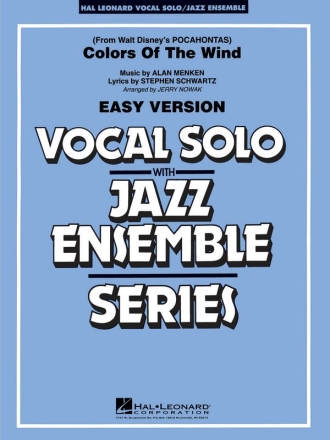 Alan Menken_Stephen Schwartz, Colors Of The Wind Vocal Solo and Jazz Ensemble Partitur + Stimmen