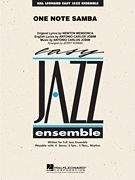 Antonio Carlos Jobim, One Note Samba Jazz Ensemble Partitur