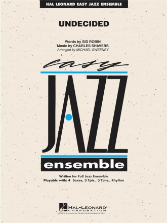 Charles Shavers, Undecided Jazz Ensemble Partitur