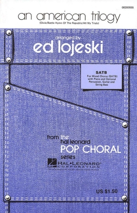 Mickey Newbury, An American Trilogy Medley SATB Chorpartitur