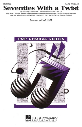 Seventies with a twist SATB and Accompaniment Chorpartitur