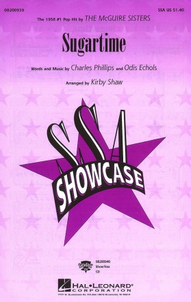 Charles Phillips, Sugartime SSA Chorpartitur