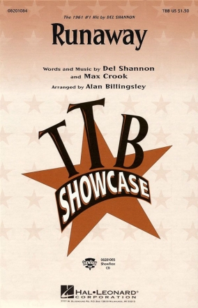 Del Shannon_Max Crook, Runaway TBB Chorpartitur