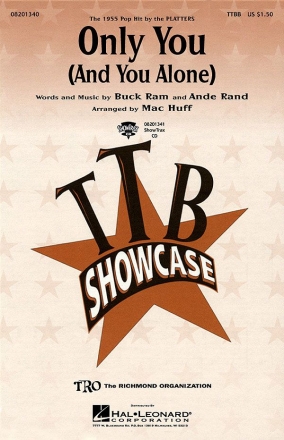 Ande Rand_Buck Ram, Only you(and you alone) TTBB Chorpartitur