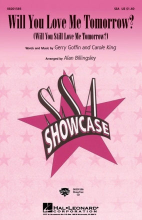 Carole King_Gerry Goffin, Will You Love Me Tomorrow? SSA Chorpartitur